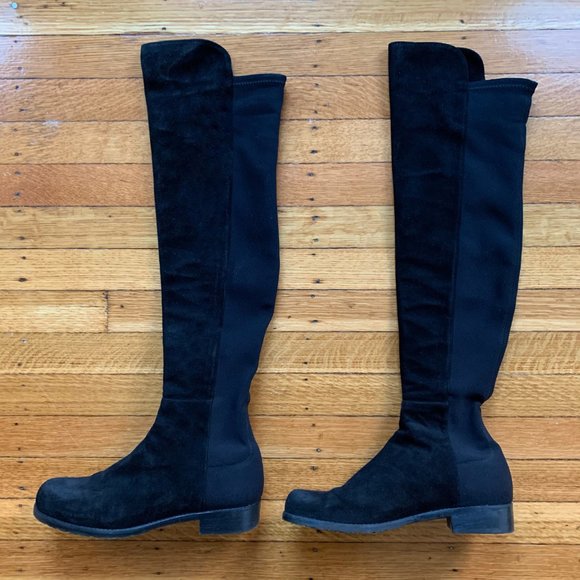 Stuart Weitzman Over-The-Knee 5050 Boots - Picture 3 of 5